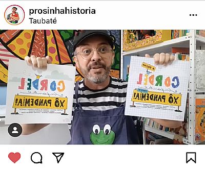 CORDEL INFANTIL XÔ PANDEMIA - CONTADOS POR PROSINHA